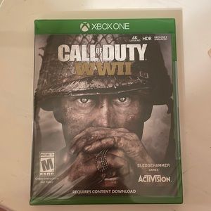 Xbox call of duty WWII